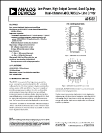 Click here to download AD8392ARE-REEL7 Datasheet