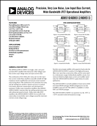 Click here to download AD8513ARU-REEL Datasheet