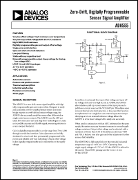 Click here to download AD8555ARZ-REEL Datasheet