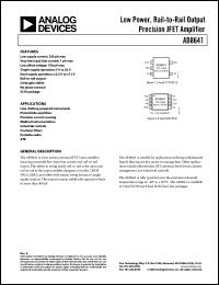 Click here to download AD8641AKSZ-Reel Datasheet