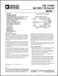 Click here to download AD9709ASTZRL Datasheet
