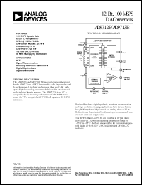 Click here to download AD9712BTE/883B Datasheet