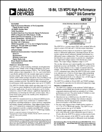 Click here to download AD9750ARRL Datasheet