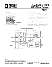 Click here to download AD9816JS-80010 Datasheet