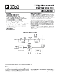 Click here to download AD9849 Datasheet