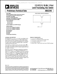 Click here to download ADG3246BCP Datasheet