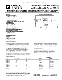 Click here to download ADM6316CY46ARJ Datasheet