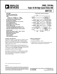 Click here to download ADV7123JST240 Datasheet