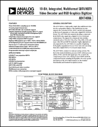 Click here to download ADV7400AKSTZ-80 Datasheet