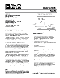 Click here to download AD8240YRMZ Datasheet