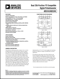 Click here to download AD5243BRM50 Datasheet