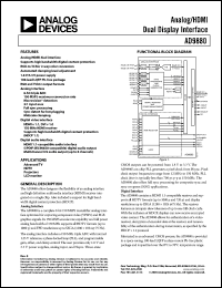 Click here to download AD9880KSTZ-150 Datasheet