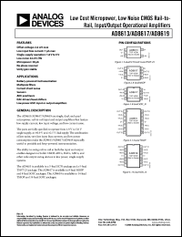 Click here to download AD8617ARMZ-R2 Datasheet