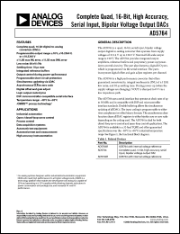 Click here to download AD5764BSUZ Datasheet
