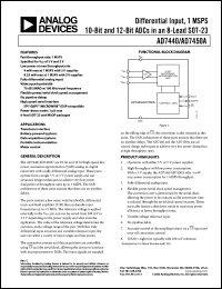 Click here to download AD7450ABRM Datasheet