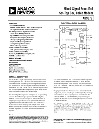Click here to download AD9879 Datasheet