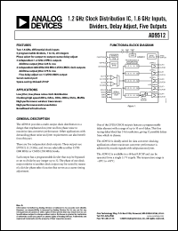 Click here to download AD9512BCPZ Datasheet