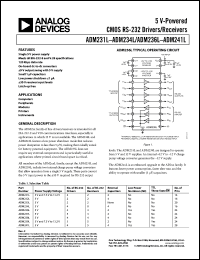 Click here to download ADM238LANZ Datasheet