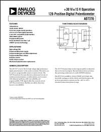 Click here to download AD7376ARU1M-REEL7 Datasheet