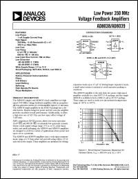 Click here to download AD8038ARZ Datasheet