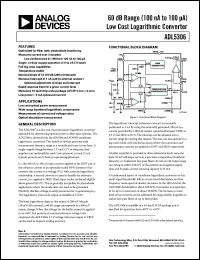 Click here to download ADL5306ACPZ-R2 Datasheet