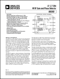 Click here to download AD8302ARUZ-REEL Datasheet