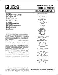 Click here to download AD8542ARZ-REEL Datasheet