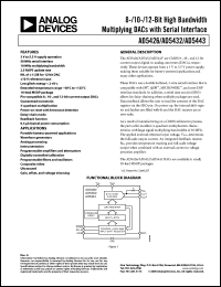 Click here to download AD5426YRM-REEL7 Datasheet