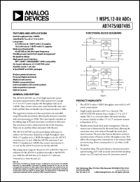 Click here to download AD7475BRZ-REEL7 Datasheet