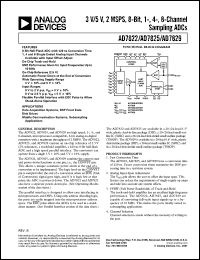 Click here to download AD7829BRUZ Datasheet