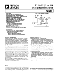 Click here to download AD7823YNZ Datasheet