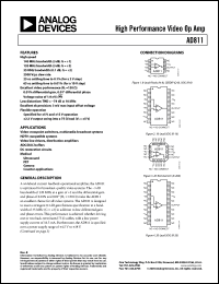 Click here to download AD811ARZ-16 Datasheet