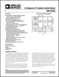 Click here to download ADIS16362 Datasheet