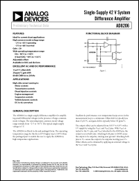 Click here to download AD8206YR Datasheet