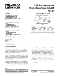 Click here to download AD7780BRUZ-REEL Datasheet