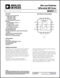 Click here to download ADL5387ACPZ-WP1 Datasheet