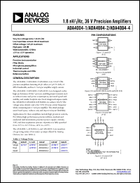 Click here to download ADA4004-1 Datasheet