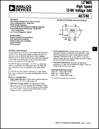 Click here to download AD7240JN Datasheet