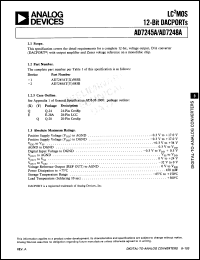 Click here to download AD7248SE/883B Datasheet