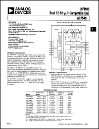 Click here to download AD7549JN/+ Datasheet