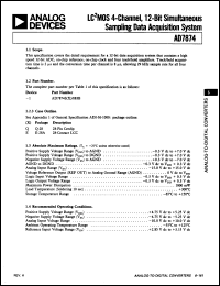 Click here to download AD7874SQ/883B Datasheet