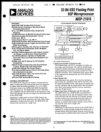 Click here to download ADSP21010KS50 Datasheet