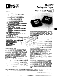 Click here to download ADSP3212TG Datasheet