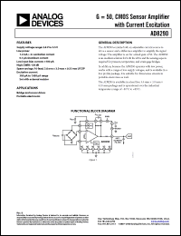 Click here to download AD8290ACPZ-RL Datasheet