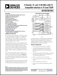 Click here to download AD7993-X Datasheet