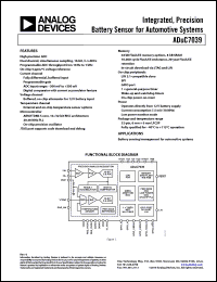 Click here to download ADuC7039BCP6Z-RL Datasheet