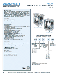 Click here to download RG11AS110VDC Datasheet