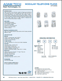 Click here to download MTPR106U Datasheet