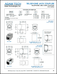 Click here to download MTJC862W Datasheet