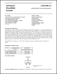 Click here to download AMS3100B-25 Datasheet